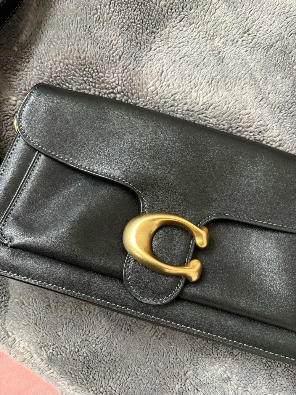 Coach Tabby Shoulder Bag 26 in Black with Gold Hardware - Picture 7 of 10
